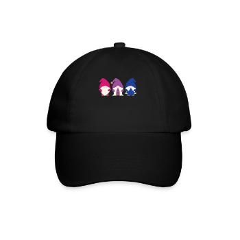 Gnome bisexuel Gnome Bisexuel Gnome Cadeau - Casquette classique - noir/noir - Devant