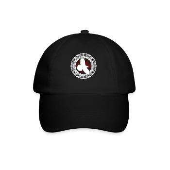Raven Viking Bijoux Corbeau - Casquette classique - noir/noir - Devant