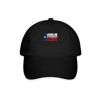 Uvalde Strong Gun Controll - Casquette classique - noir/noir - Devant