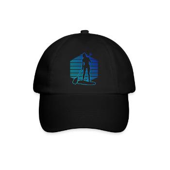 Standup Paddleboard Stand up Paddle Board - Casquette classique - noir/noir - Devant