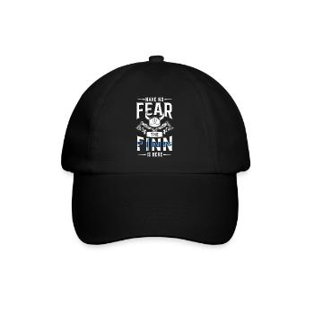Finlande Tshirt Finlande Scandinavie - Casquette classique - noir/noir - Devant