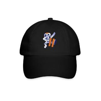 11th Birthday Astronaut 11 Years Space Galaxy - Baseball Cap - black/black - Front