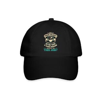 Marine Biology Marine Biologist Science Of Course - Baseballkappe - Schwarz/Schwarz - Vorne