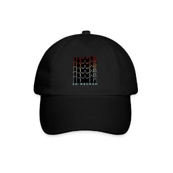 Ecosse Edinburgh Castle Gift - Casquette classique - noir/noir - Devant