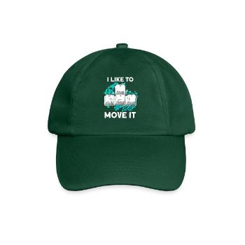 I like to move it - Baseball Cap - bottle green - Front
