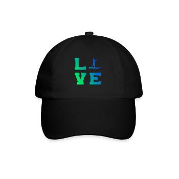 Stand up Paddle Paddle Femme - Casquette classique - noir/noir - Devant