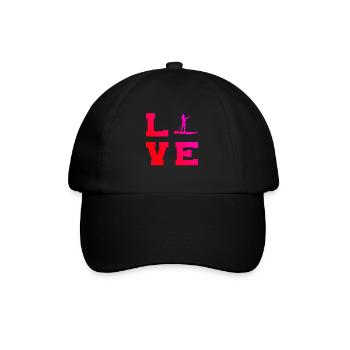 Sup Standup Paddle Standup Paddle Homme - Casquette classique - noir/noir - Devant