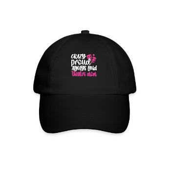 Fière maman de théâtre Acteur de théâtre maman - Casquette classique - noir/noir - Devant