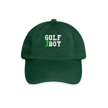 golf boy - Baseballkappe - Flaschengrün - Vorne