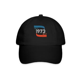 Pro Roe 1973 Retro Frauenrechte Feminist - Baseballkappe - Schwarz/Schwarz - Vorne