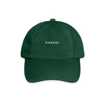 Celle coordinates - Baseball Cap - bottle green - Front