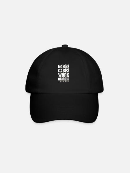 Motivation - Baseballkappe - Schwarz/Schwarz