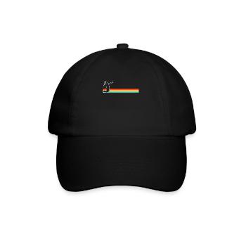 Badminton Rétro - Casquette classique - noir/noir - Devant