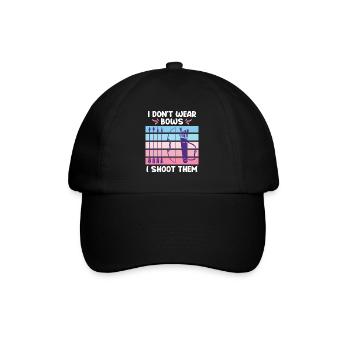 I don't wear Bows I shoot them Archery - Baseball Cap - black/black - Front