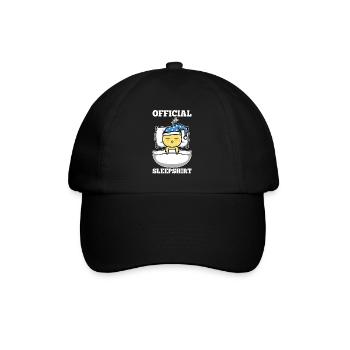 Poulet chemise de nuit officiel - Casquette classique - noir/noir - Devant