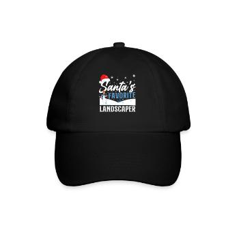Landscaper Landscaping Landscape - Baseball Cap - black/black - Front