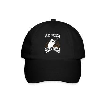 Clay Pigeon Whisperer - Baseball Cap - black/black - Front