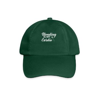Blending Is My Cardio Shirt Makeup Artist - Baseball Cap - bottle green - Front