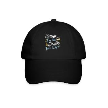 writer producer actor director filmmaker - Baseballkappe - Schwarz/Schwarz - Vorne