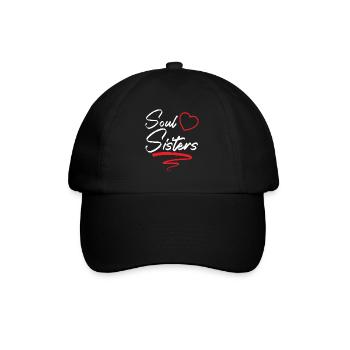 Soul Sisters Bestie Best Friend Forever Friendship - Baseball Cap - black/black - Front