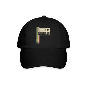 Synthesizer Analog Modular Synthesizers - Baseball Cap - black/black - Front
