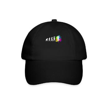 Paintball Evolution Paintballer - Casquette classique - noir/noir - Devant