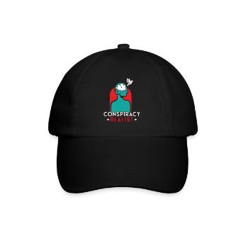 Théories du complot Théoricien du complot Franc-maçon - Casquette classique - noir/noir - Devant