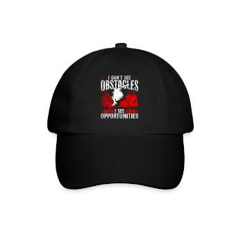 Parkour Free Running Traceur - Baseball Cap - black/black - Front