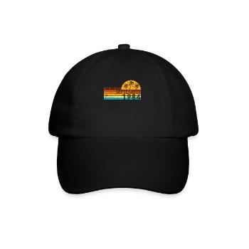 Rétro depuis septembre 1984 - Anniversaire à Septemb - Casquette classique - noir/noir - Devant