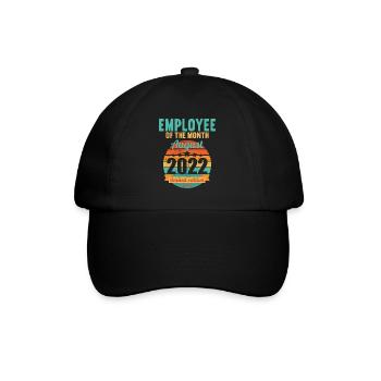 Employee of the Month August 2022 - Baseball Cap - black/black - Front