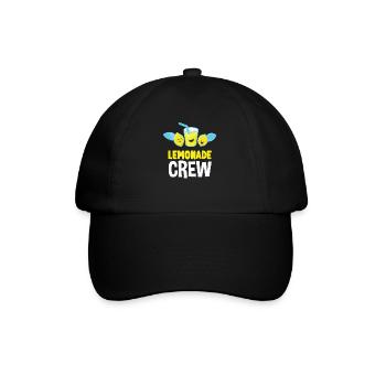 Lemonade Crew Juice Stand - Baseball Cap - black/black - Front