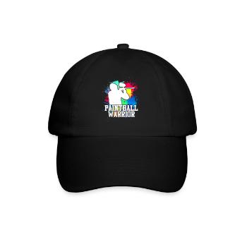 Paintball Warrior Paintballer - Casquette classique - noir/noir - Devant