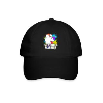 Paintball Warrior Paintballer - Casquette classique - noir/noir - Devant