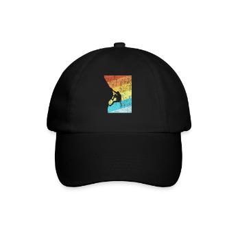 Varappe - Casquette classique - noir/noir - Devant