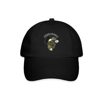 Nigerian Girl Unbreakable I Nigerian Heritage I - Baseball Cap - black/black - Front
