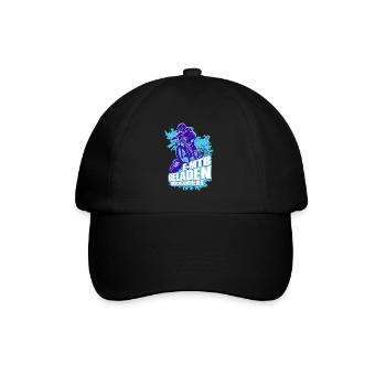 E-MTB Geladen und Entsichert Pedelec E-Bike - Baseballkappe - Schwarz/Schwarz - Vorne