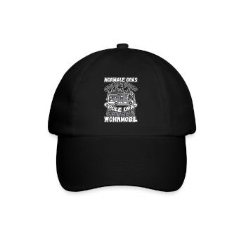 Opas Spielen Bingo Coole Opas Fahren Wohnmobil - Baseballkappe - Schwarz/Schwarz - Vorne