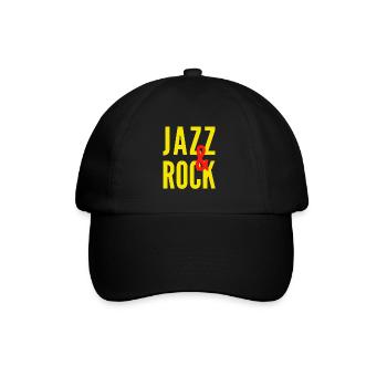 JAZZ et ROCK - Casquette classique - noir/noir - Devant