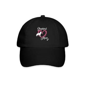 Shepherd Mama Dogs German Shepherd - Baseball Cap - black/black - Front