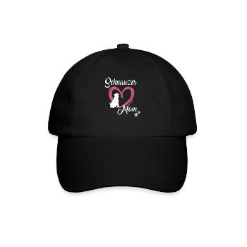 Schnauzer Maman mignonne maîtresse schnauzer géante Gassi - Casquette classique - noir/noir - Devant
