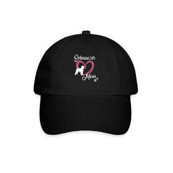 Schnauzer Maman Maîtresse École de chiens Géant Schnauzer - Casquette classique - noir/noir - Devant