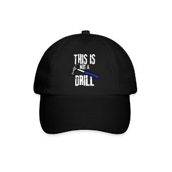 CE N’EST PAS UN EXERCICE - Casquette classique - noir/noir - Devant
