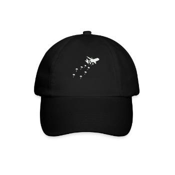 Parachutiste 82ND Airplane Jump - Casquette classique - noir/noir - Devant