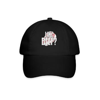 Like Beef Meat Lover BBQ Barbecue - Baseball Cap - black/black - Front