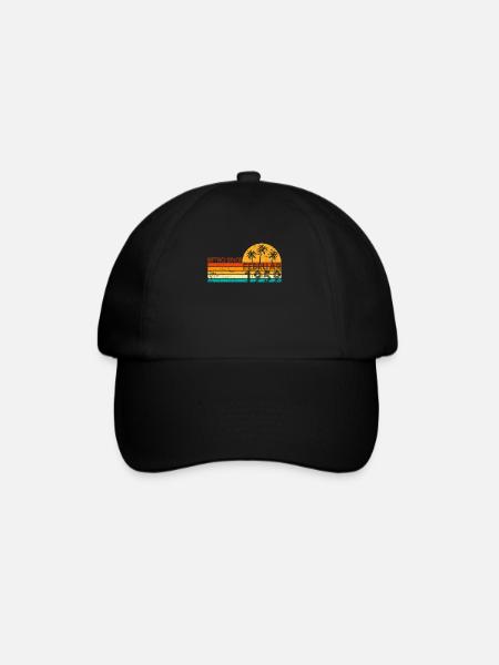 Retro since Februar 1959 - Geburtstag im Februar - Baseballkappe - Schwarz/Schwarz