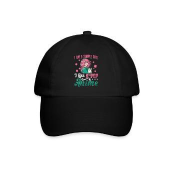 I Like K-Pop And Anime K-Pop - Baseball Cap - black/black - Front