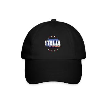 Italia - Casquette classique - noir/noir - Devant