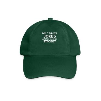 Professeur de théâtre Professeur d’art dramatique - Casquette classique - vert bouteille - Devant