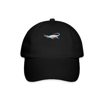 Mosasaurus Dino Future Paleontologist Dinosaur - Baseball Cap - black/black - Front