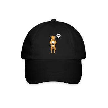 Tosa Chien de combat Chien Tosa Chien Têtu - Casquette classique - noir/noir - Devant